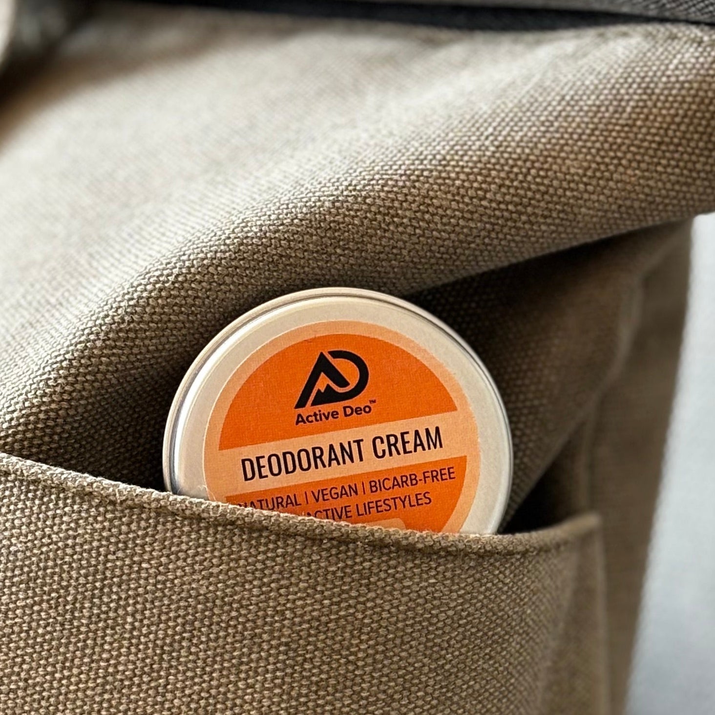 Compact Deodorant Cream for Travel & Adventure – Active Deo