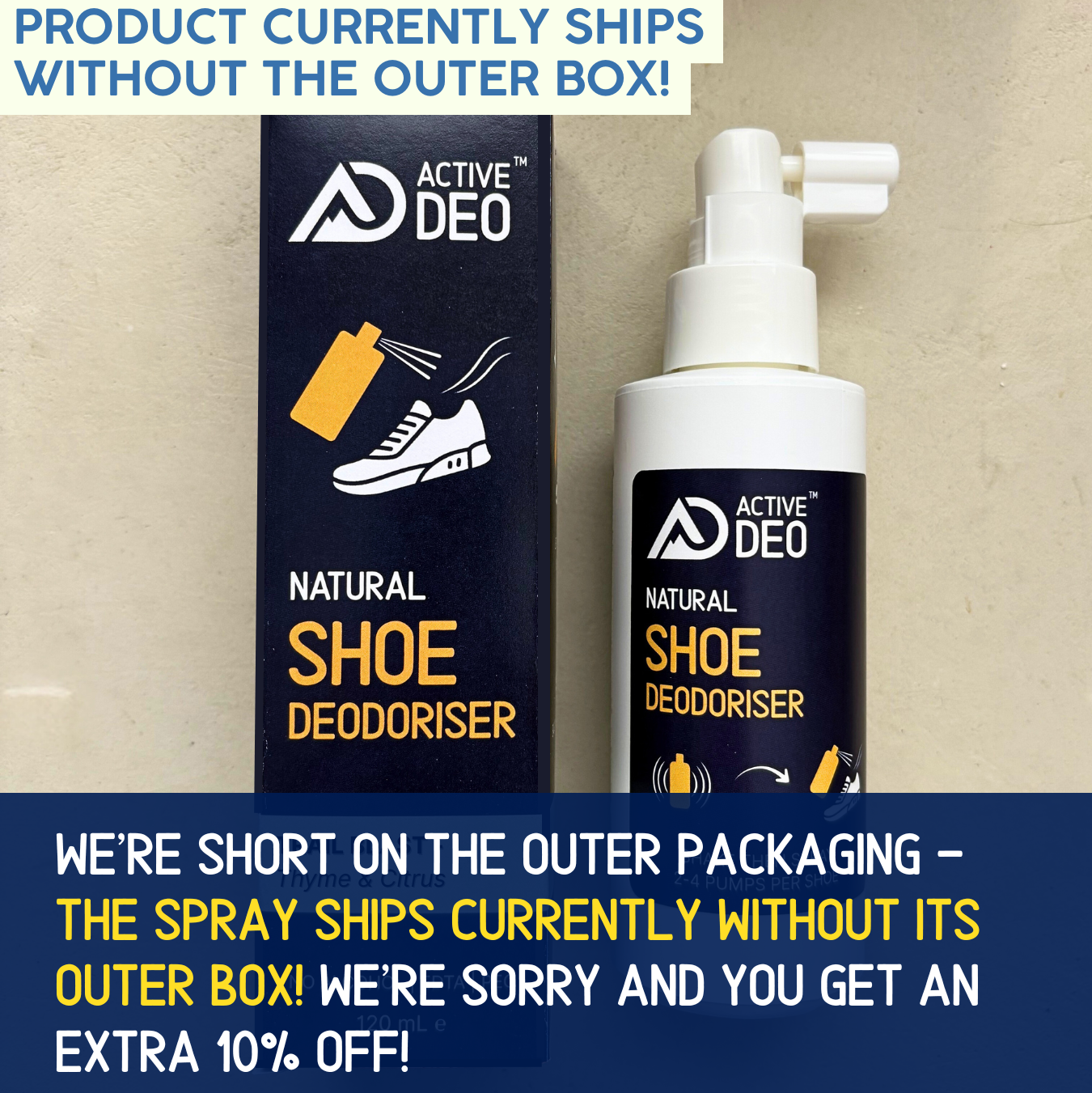 Natural Shoe Deodoriser